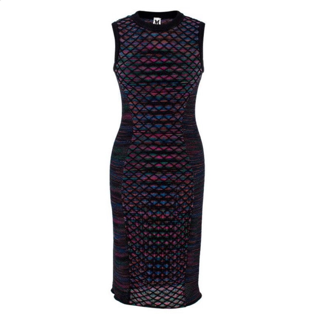 M Missoni Multicoloured Knit Dress